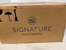 Signature 447412 Totten 17" Drop In/Undermount Granite Basin Sink - White