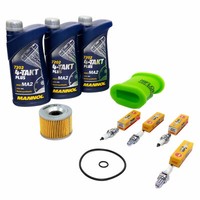 3L Wartungspaket ÖL FüR Kawasaki Gpx 600 ZX600C Luftfilter+ÖLfilter+ZüNdkerze