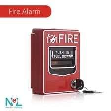 Fire Alarm Dual Action Manual Call Point Wired Emergency Pull Station