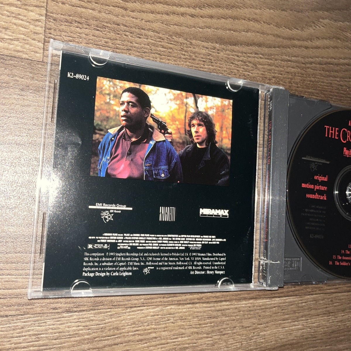 The Crying Game: Original Motion Picture Soundtrack - Music CD