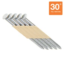 Collated Nails Paper Tape Offset Head 304 Stainless Steel Framing Nails 1000 Box