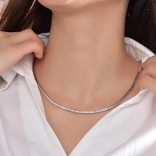 Damen Collier Halskette Brillace von ROUGEMONT 925 Silber. 46cm