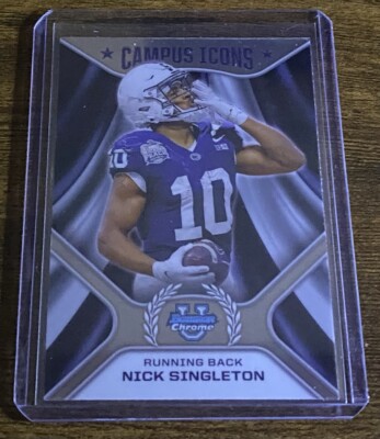 Nick Singleton 2024 Bowman Chrome University Campus Icons #CI-17 Penn State