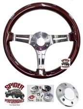 1968-1969 Amc Rebel Javeline Amx Wood Steering Wheel 15 Vintage Mahogany 1968-1969 Amc Rebel Javeline Amx Wood Steering Wheel 15 Vintage Mahogany