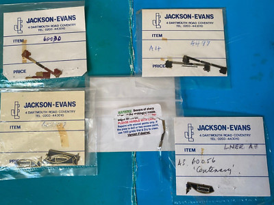 NEU MODELMASTER JACKSON EVANS RAUCHKASTEN TÜRSCHILDER für BR ex LNER KLASSE A3 & A4