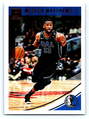 2018-19 Donruss Basketball  20 Wesley Matthews - Dallas Mavericks