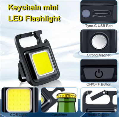 Cob worklight,800lm 100mRange,3 to 5 Hours work,Best seller for christmas gift