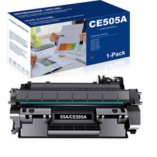1 Pack CE505A 05A Toner Compatible with HP LaserJet P 2035 P2035n P2055dn P2050