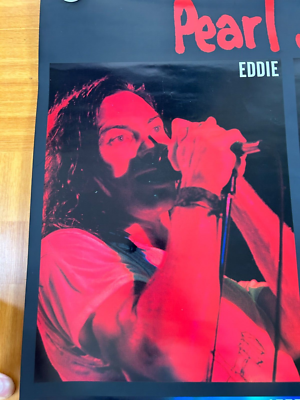 PEARL JAM / 1990s Japan Original Promo Poster B2 20x28in 515x728mm