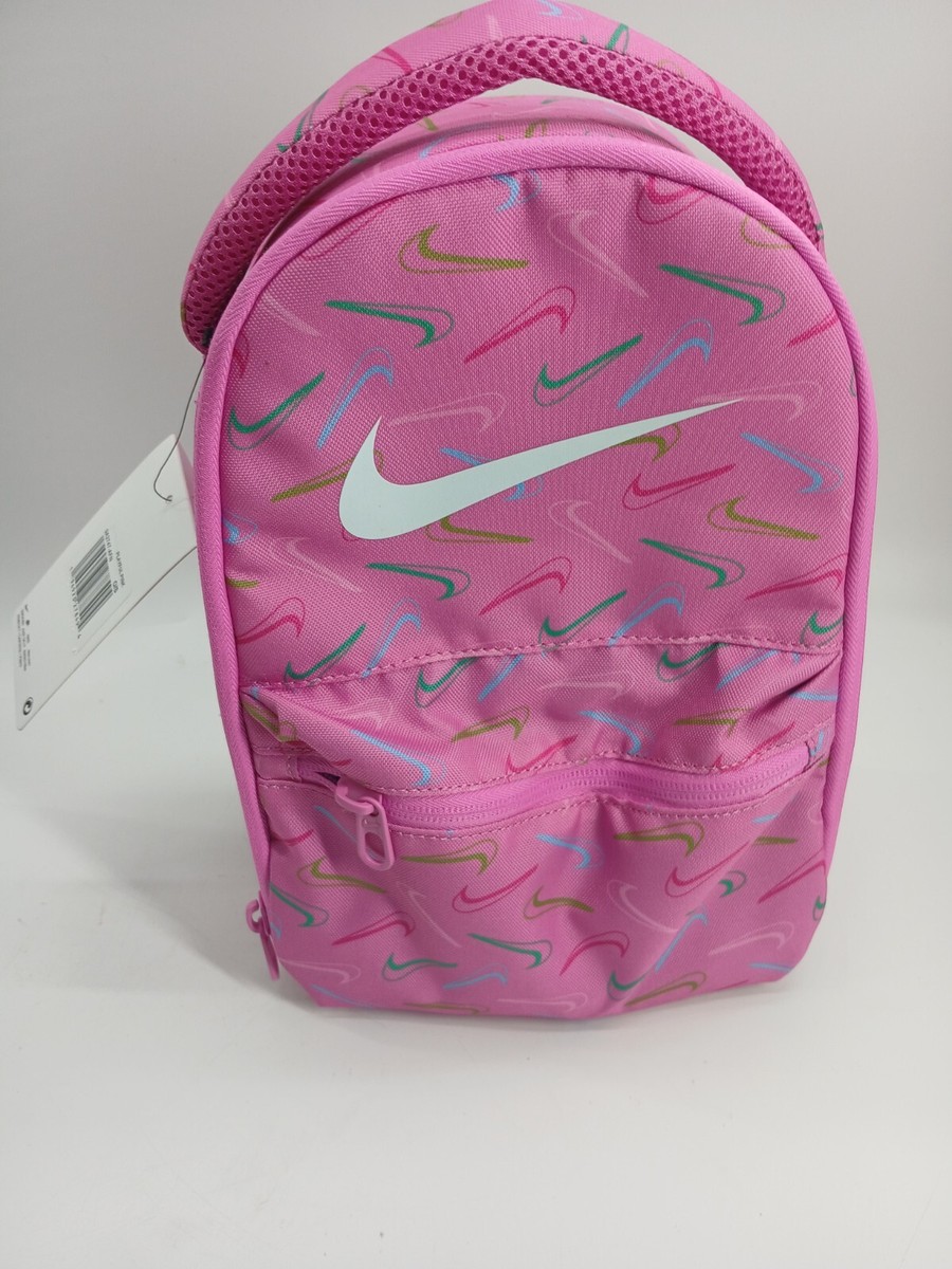 pink nike lunch bag