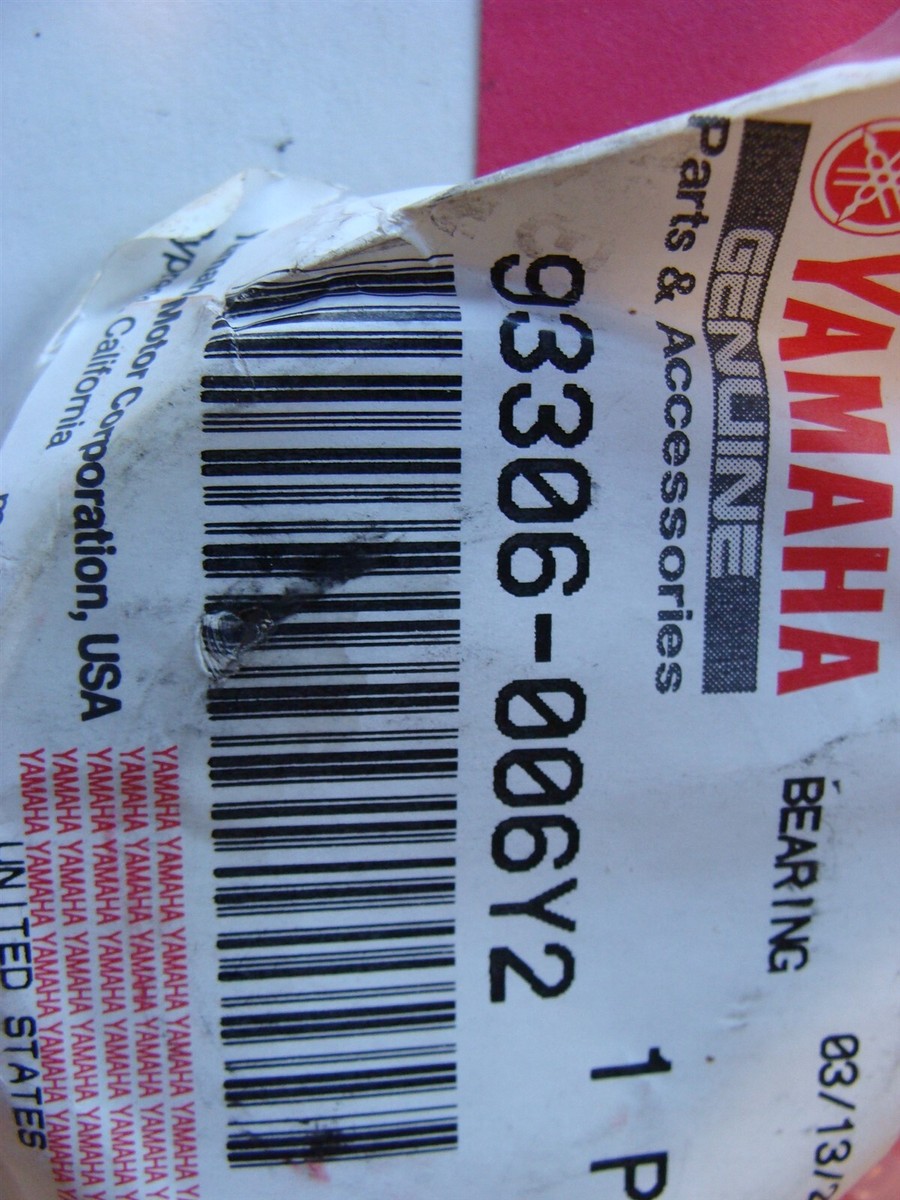 NEW YAMAHA OEM genuine 350/450/400 FRONT WHEEL BEARING grizzly