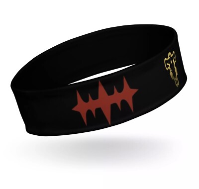 Anime Headband Asta Mark Black Clover Black Bulls 
