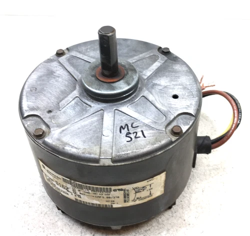 GE 5KCP39BGS162S Condenser Motor HC31GE232A 1/12HP 1100RPM 208/230V used #MC521