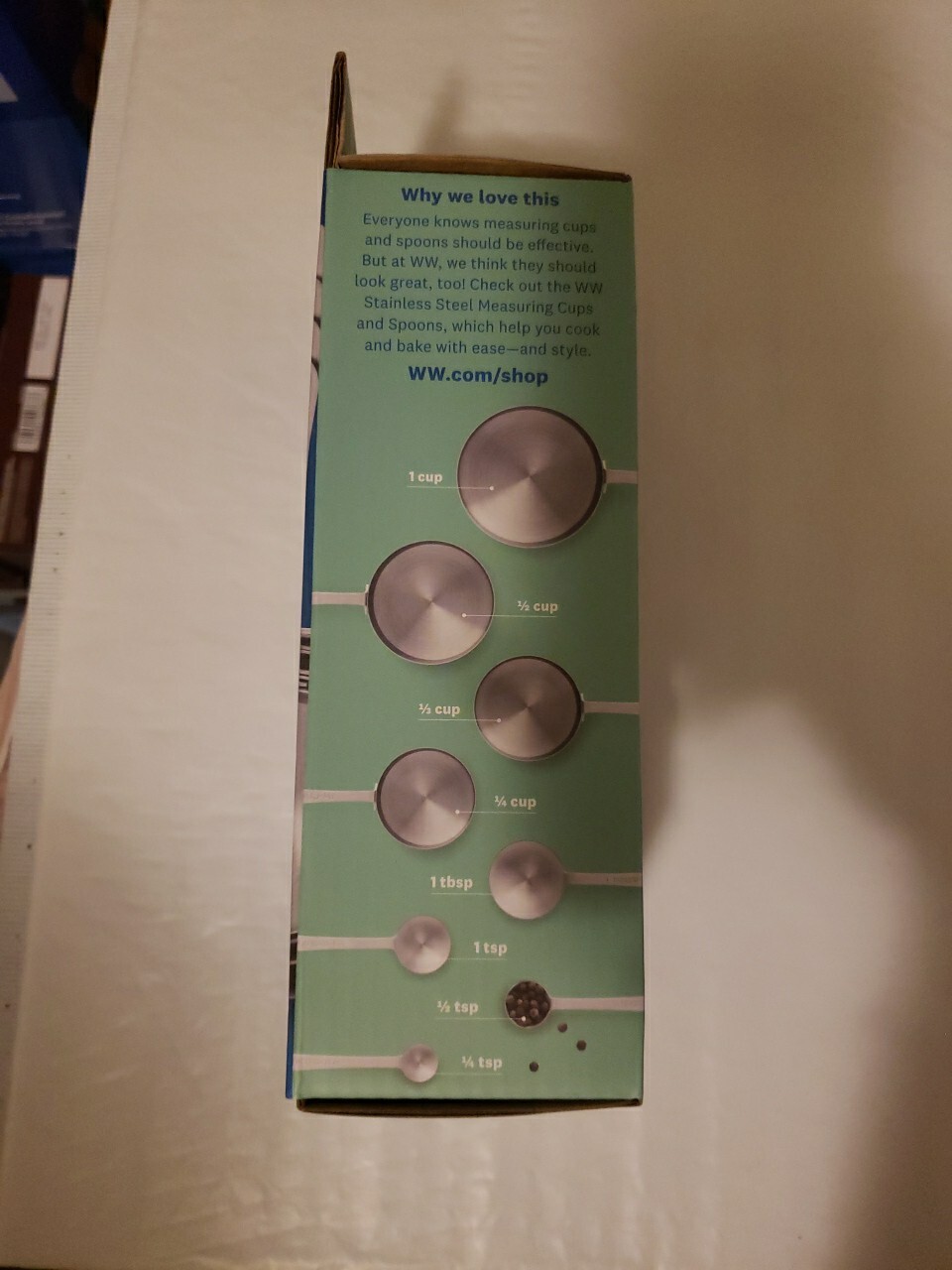 WW Weight Watchers Measuring Cups and Spoons 8 Pc Portion Control NEW eBay