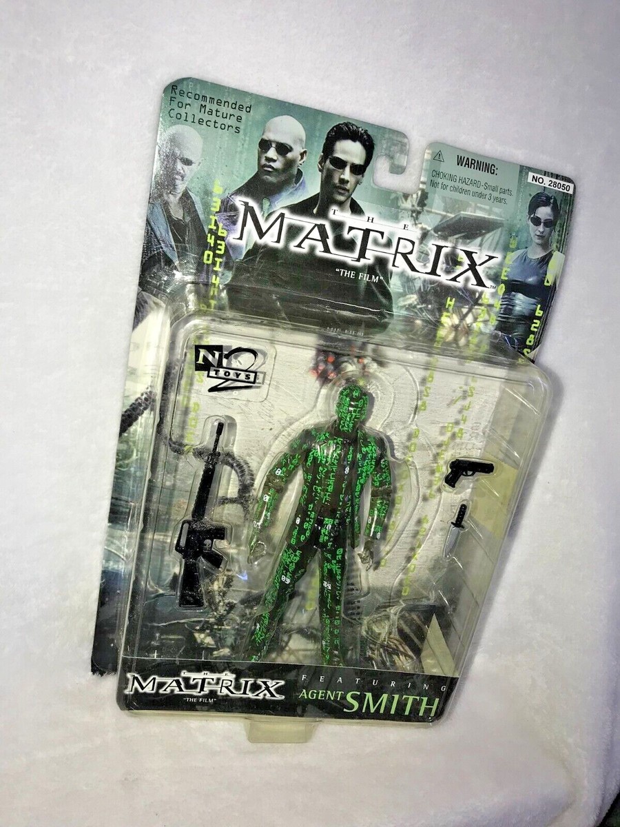 New Vintage 1999 N2 Toys The Matrix The Film Agent Smith Action