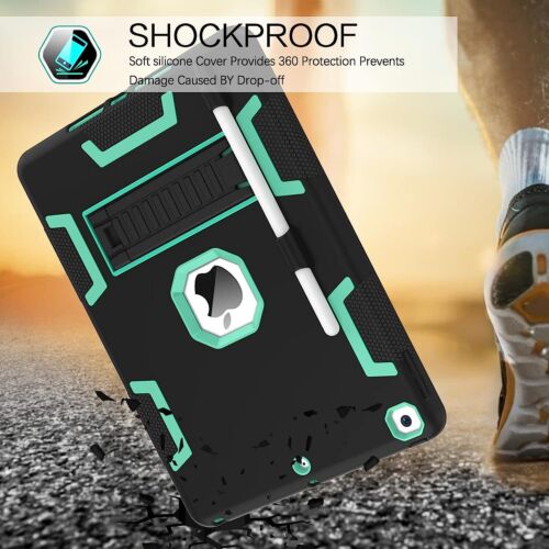 Funda resistente a prueba de golpes para iPad 10ª 9ª generación + Protector de pantalla - Imagen 8 de 76