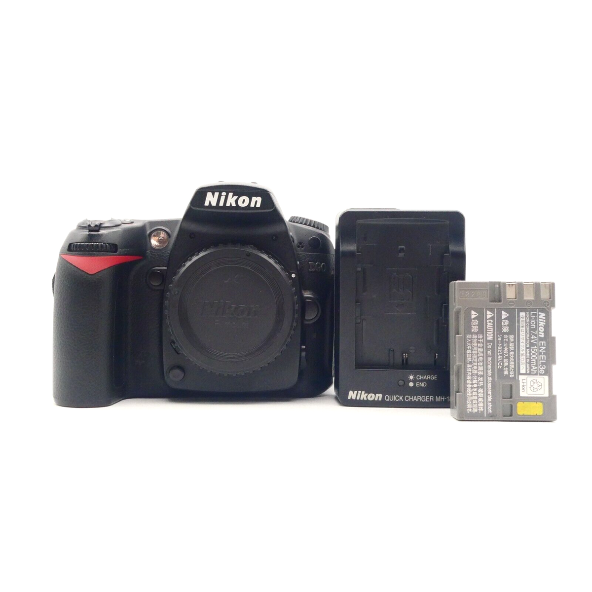 EXCELLENT Nikon D90 MP F-Mount Digital SLR Black (Body Only