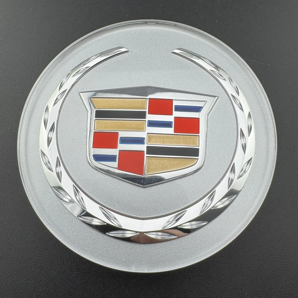 CADILLAC SRX DTS XLR STS CTS ATS XTS CENTER CAP 9596628 9597375 2.625" INCH WIDE - Image 3 of 4