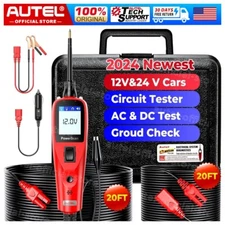 Autel PowerScan PS100 Automotive Circuit Tester, Universal 12V 24V Power Circuit