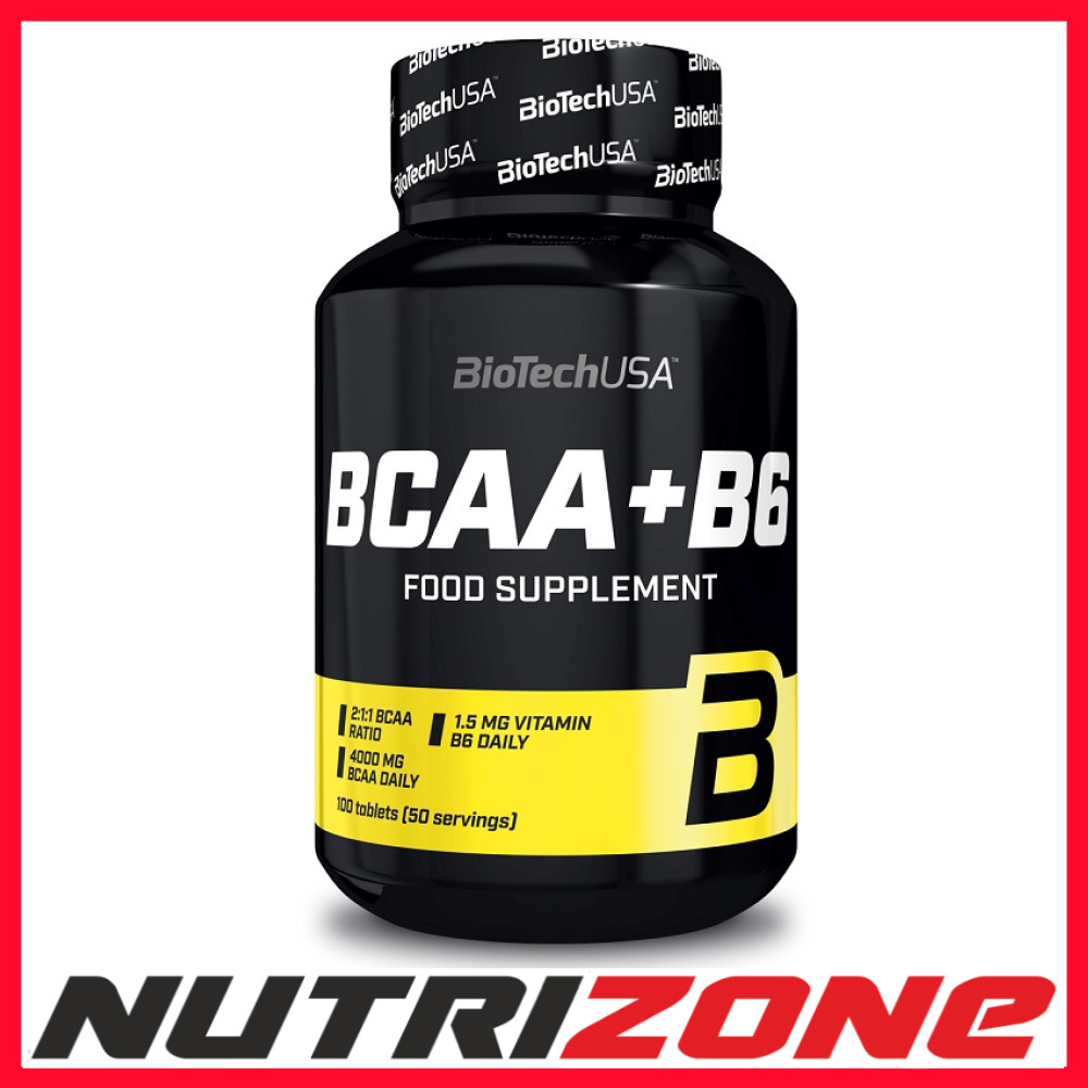 Biotechusa Bcaa + B6 - 100 Tablets - Image 2