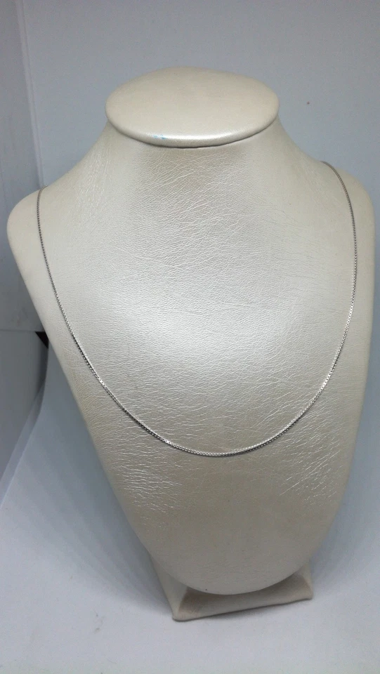 COLLANA VENEZIANA ARGENTO 925 RODIATO CM 45/50/60/70/90/100