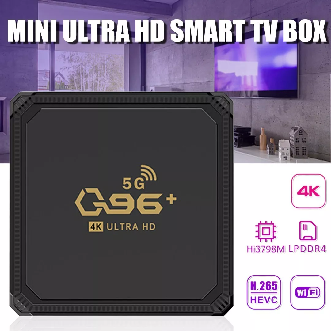 Q96 Mini TV Box WIFI 2.4G Set-top Box HDMI-compatible2.0 Android10 Media  Player