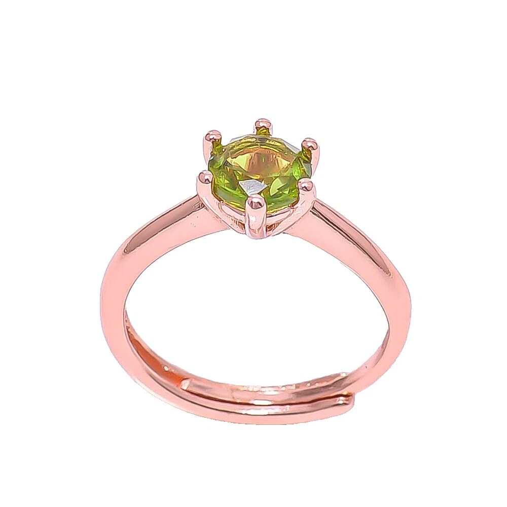 Peridot Simulated Fashion Rings