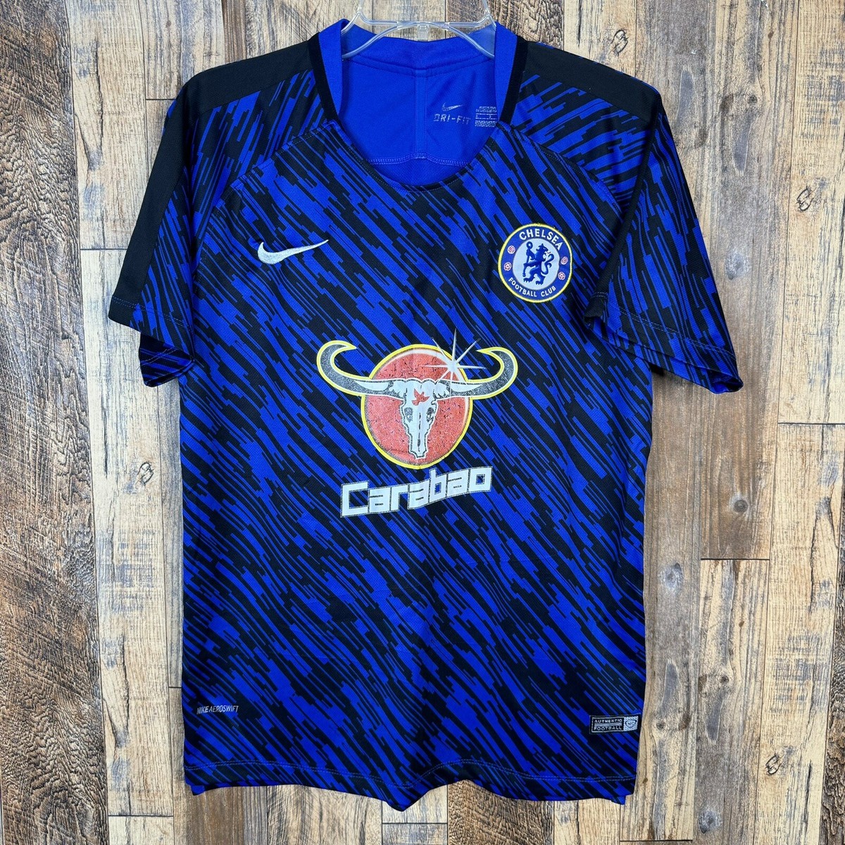 Chelsea FC Training Football Soccer Jersey Nike Men's Small | eBay
