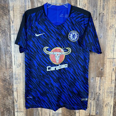Chelsea FC Training Football Soccer Jersey Nike Men's Small