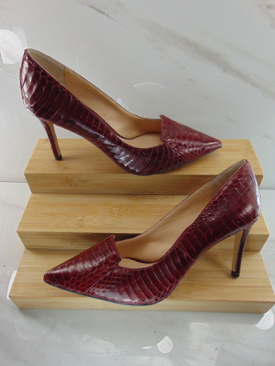 Talons Hauts Vince Camuto En Daim Rouge à Lanières - Taille 8 US (Neuf Sans Boîte)