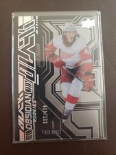 2022-23 Chase Pearson Black Obsidian Rookies /499 SPx Hockey Detroit Red Wings