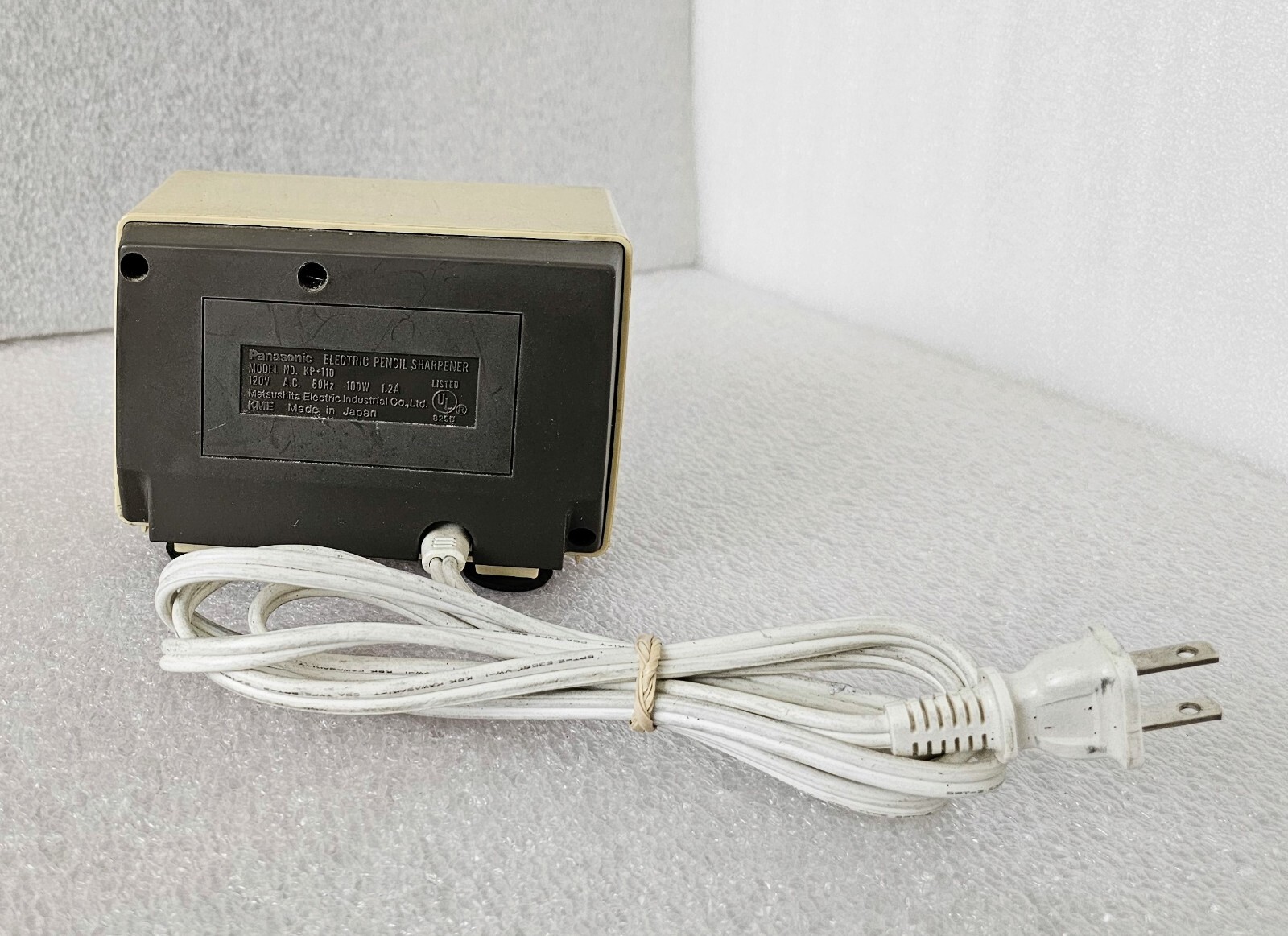 Vintage Panasonic Electric Pencil Sharpener AutoStop Model KP110