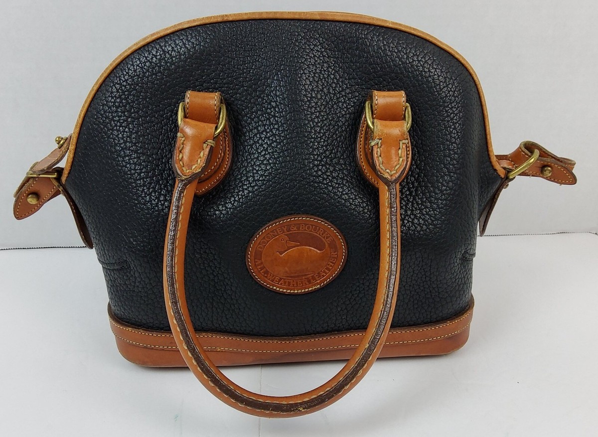 Vintage Dooney & Bourke All Weather Leather Convertible Shoulder