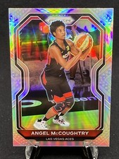 2021 Panini Prizm WNBA Angel McCoughtry Silver Prizm #44 Las Vegas Aces Dream