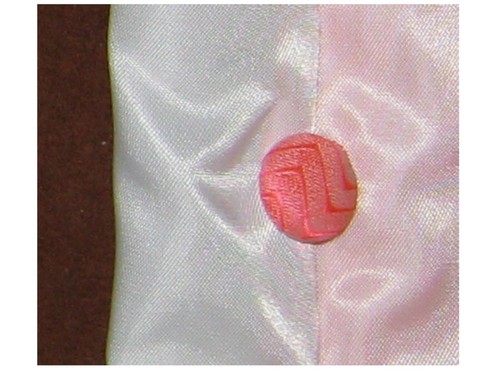 323 NWOT AFTER SIX Men's Geometric Pattern Peach Dress Vest Size XL 5 Buttons - Picture 12 of 12