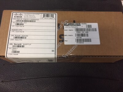 Cisco Systems 4024785 GS7000 Fwd Config Module, 3x FD (NEW)