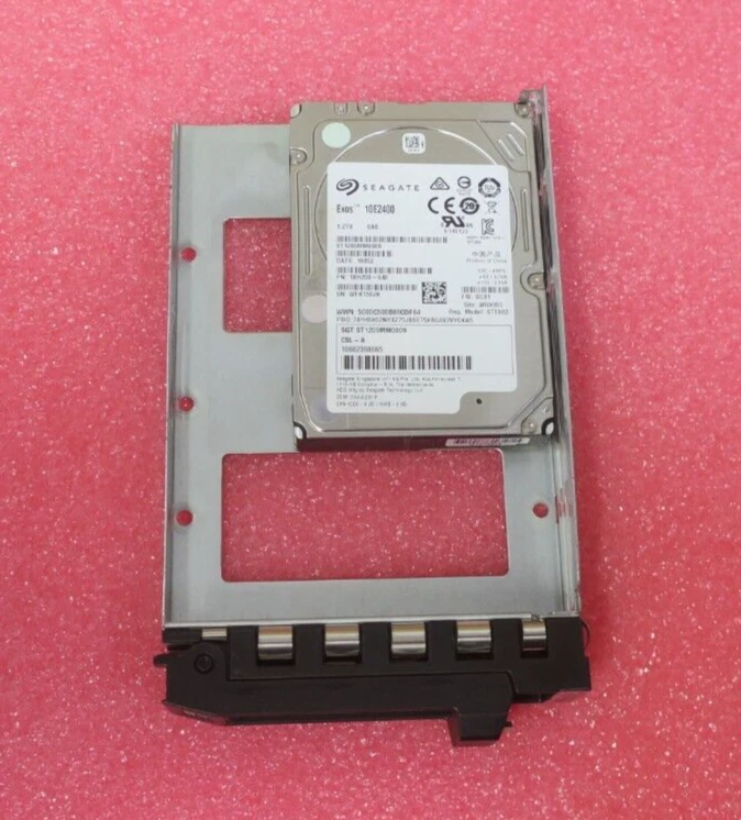 Fujitsu 1.2TB 10K SAS 12G 2.5" Hard Drive HDD In 3.5" Caddy S26361-F5728-L112 - Image 2 of 4