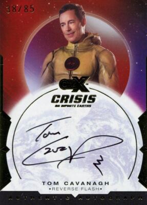 CZX Crisis On Infinite Earths Autogrammkarte TC-RF T. Cavanagh as Flash [85]