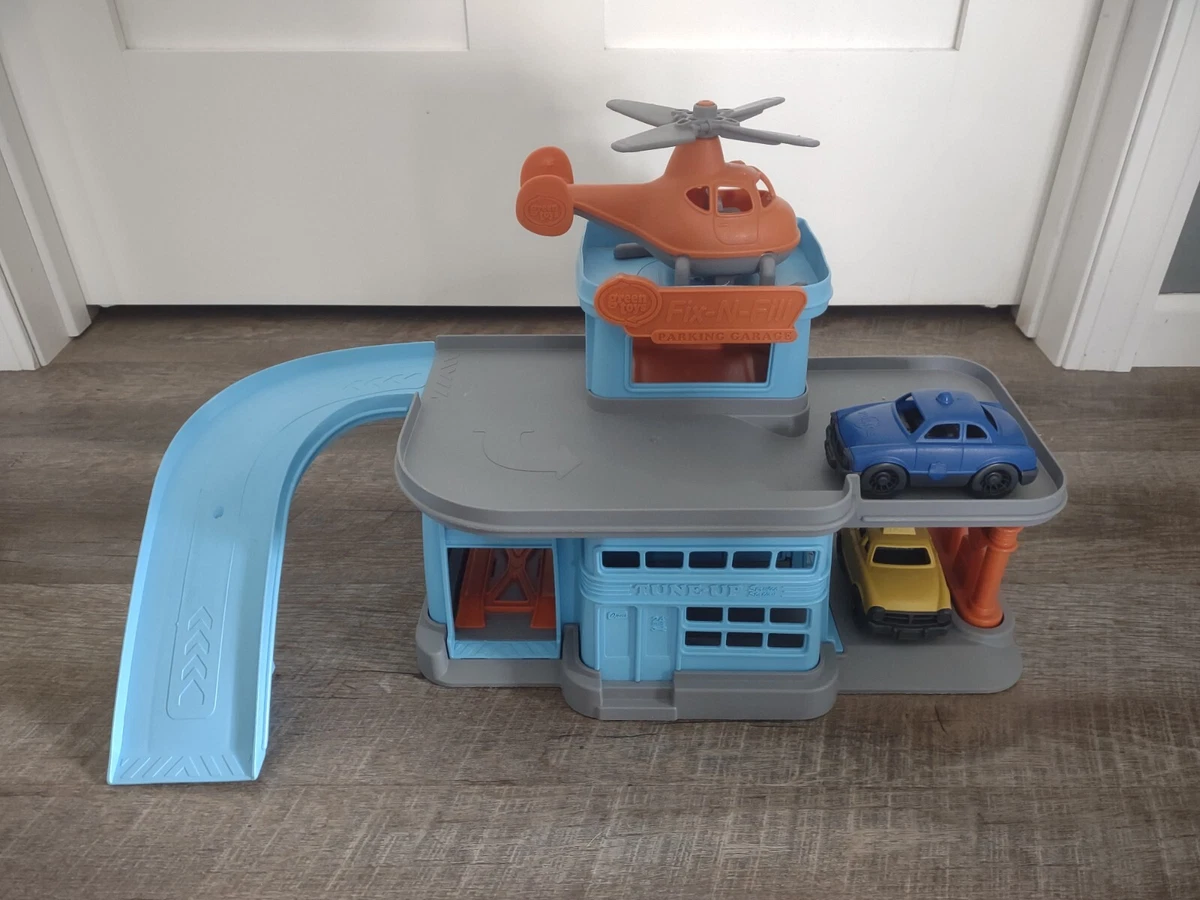 Green toys cheap parking garage