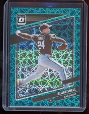 2021 Panini Optic Prizm BLAKE SNELL #167 Teal Velocity Parallel #d 10/35
