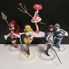 Puella Magi Madoka Magica Figure lot set 5 Homura Sayaka Mami Complete set