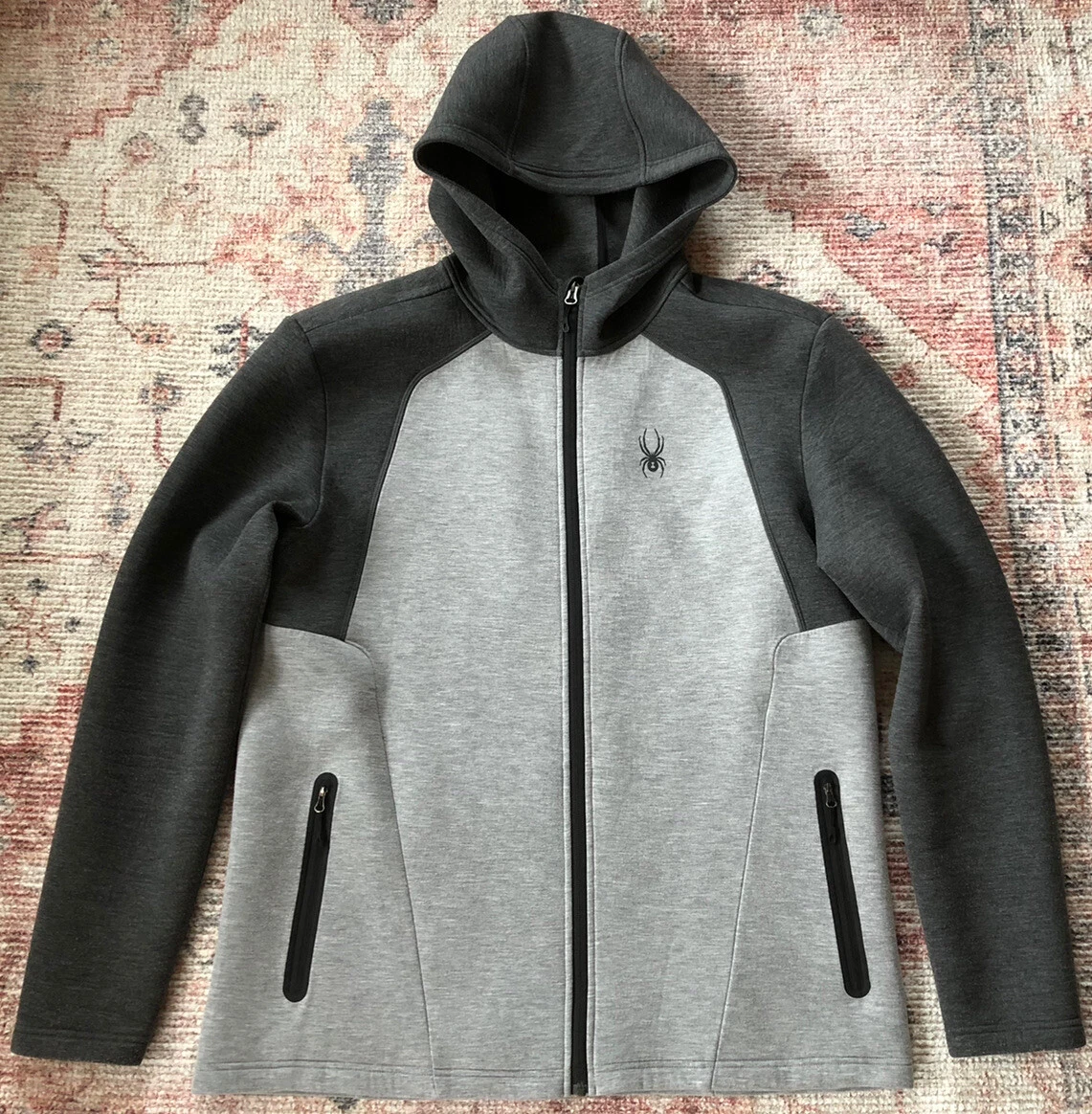Grey spyder deals jacket