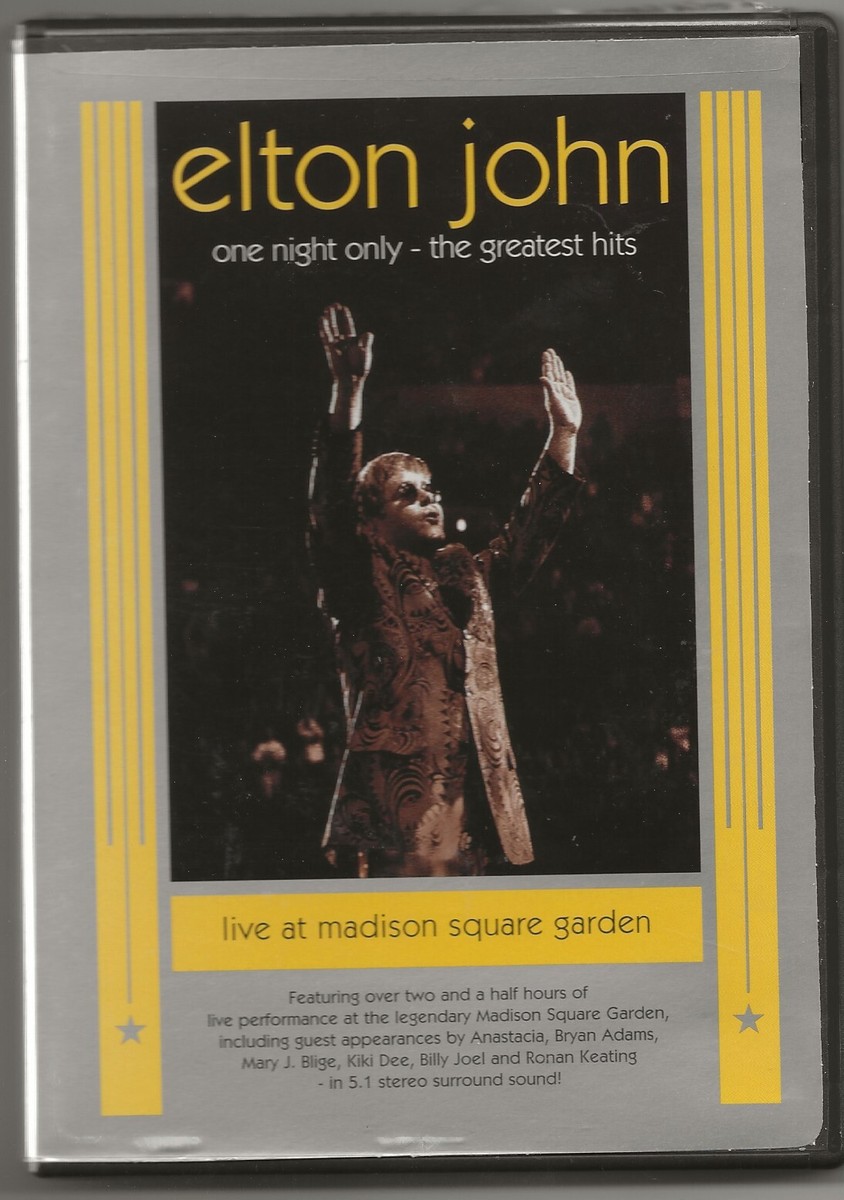 エルトンジョンDVDと本 56 DVD Elton John one night only the greatest hits エルトン