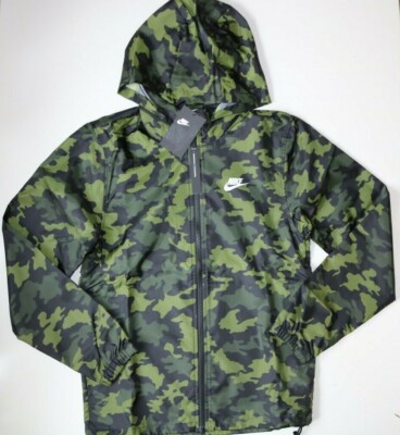 nike camo coat