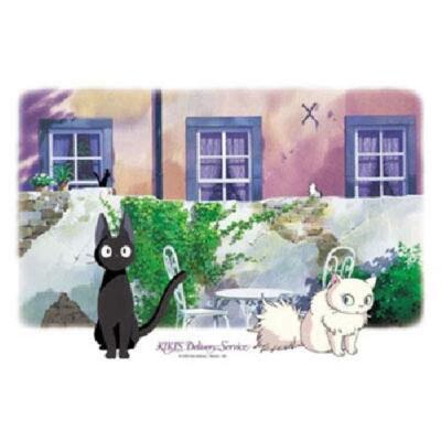 Kiki's Delivery Service Jiji & Lily 300 Piece Jigsaw Puzzle Kiki's Delivery Service Jiji & Lily 300 Piece Jigsaw Puzzle