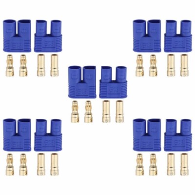 5 Pairs Amass EC3 Connector Plug for RC Car Plane Helicopter Battery Lipo ESC