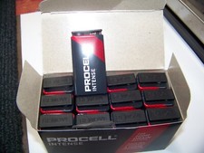Lot of 12 Procell Alkaline Intense Power 9V Batteries PX1604 New
