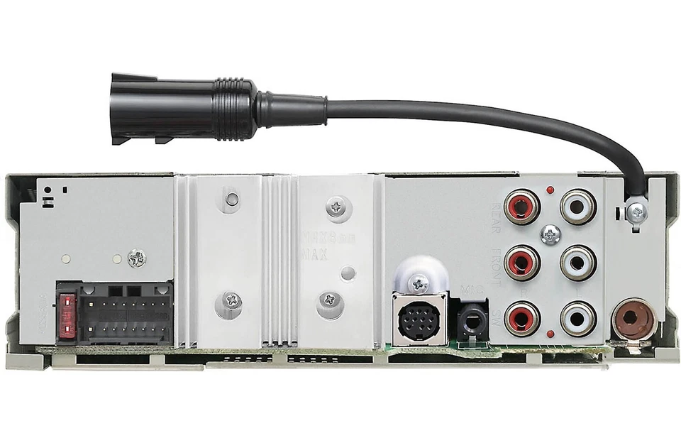 Kenwood KMR-D382BT 1-DIN Marine CD Receiver with Bluetooth, SiriusXM Ready - Image 4 of 4