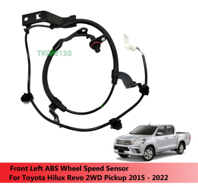 Front Left ABS Wheel Speed Sensor Fit Toyota Hilux Revo 2WD Pickup
