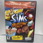 The Sims Bustin' Out (Sony PlayStation 2, 2003) PS2 Complete In Box CIB